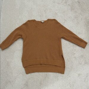 American Eagle Outfitters Brown V-Neck Sweater